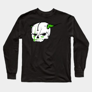 X Militia Skull Green Long Sleeve T-Shirt